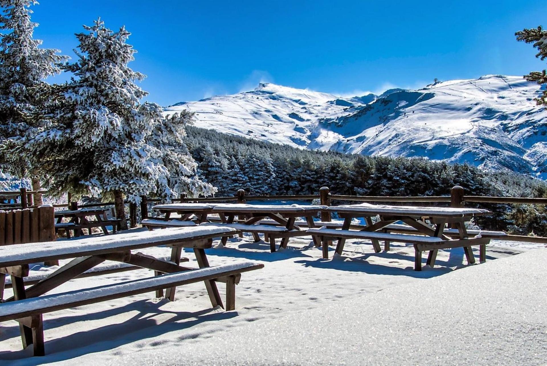 Ski & Snow Apartmentos By Todosierranevada - Plaza Principal Junto A Los Telecabinas 시에라네바다 외부 사진