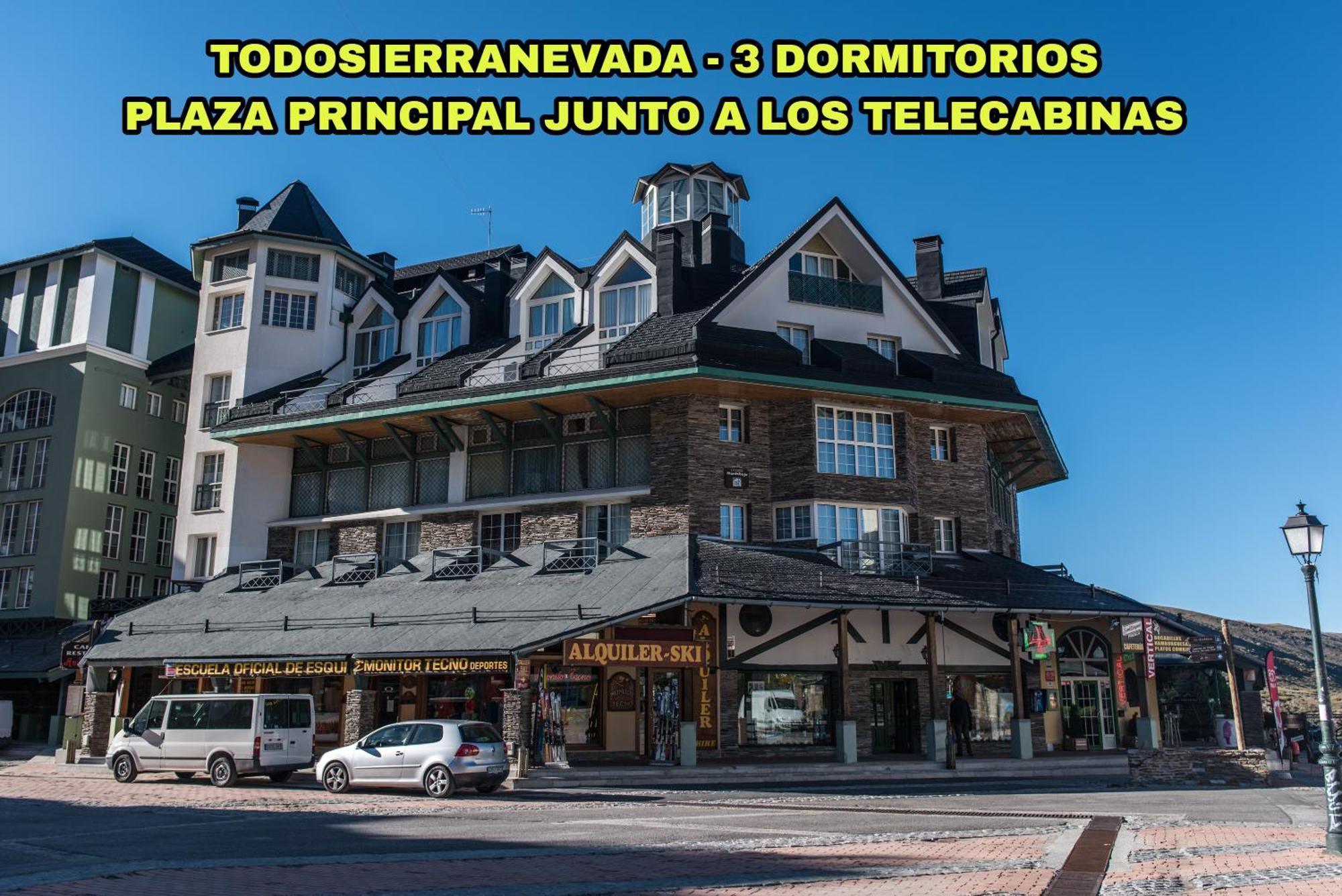 Ski & Snow Apartmentos By Todosierranevada - Plaza Principal Junto A Los Telecabinas 시에라네바다 객실 사진